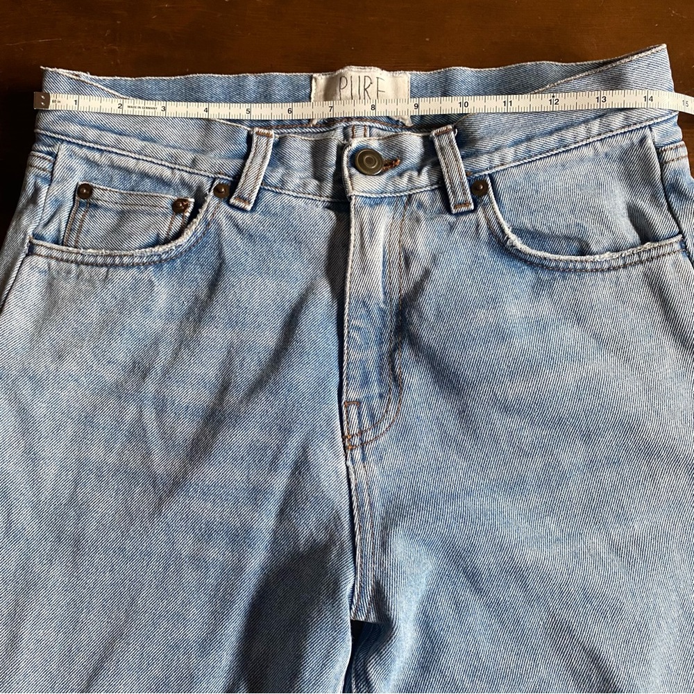 Haikure Women’s New Florence Columbus Cropped High Rise Denim Jeans Size 26 X 24 - Picture 10 of 14